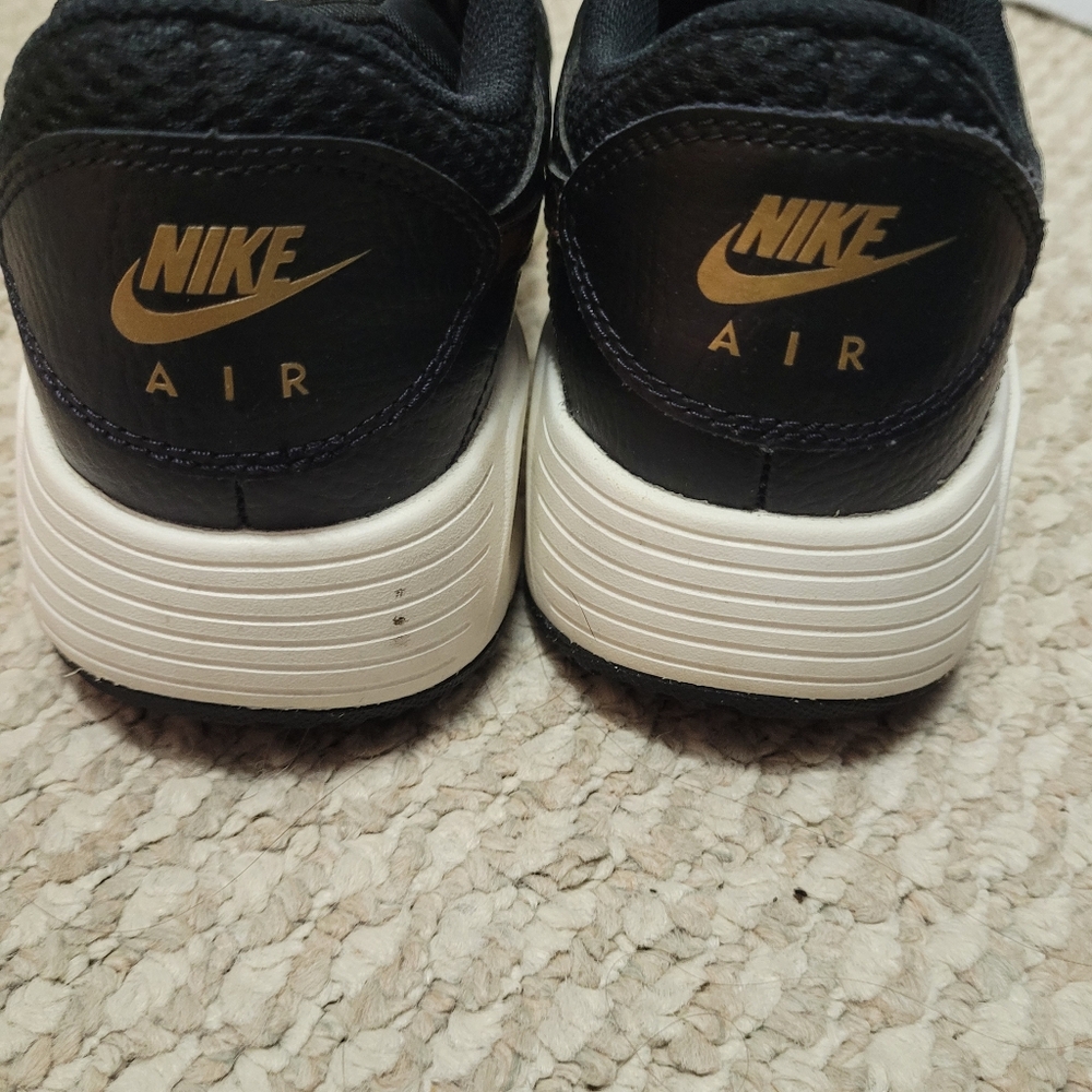 Nike Air Black Leopard Sneakers Women's 8.5 - Picture 7 of 12